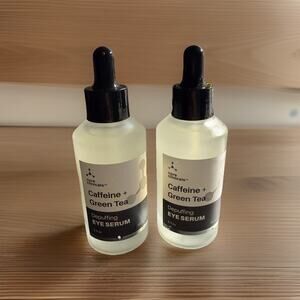 Lot of 2 Core Clinicals Caffeine + Green Tea Depuffing Eye Serum 2 fl oz New